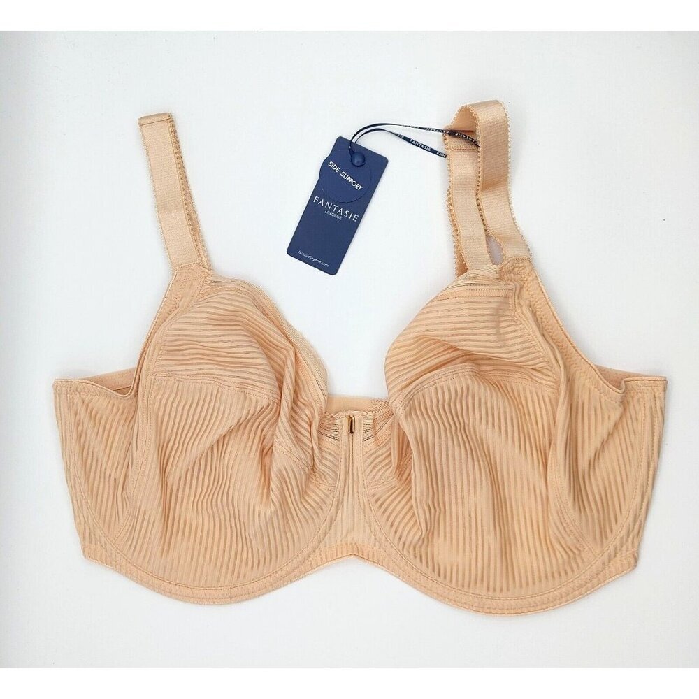 Fantasie Size 38J Fusion Underwired Side Support Bra FL3091SAD NEW